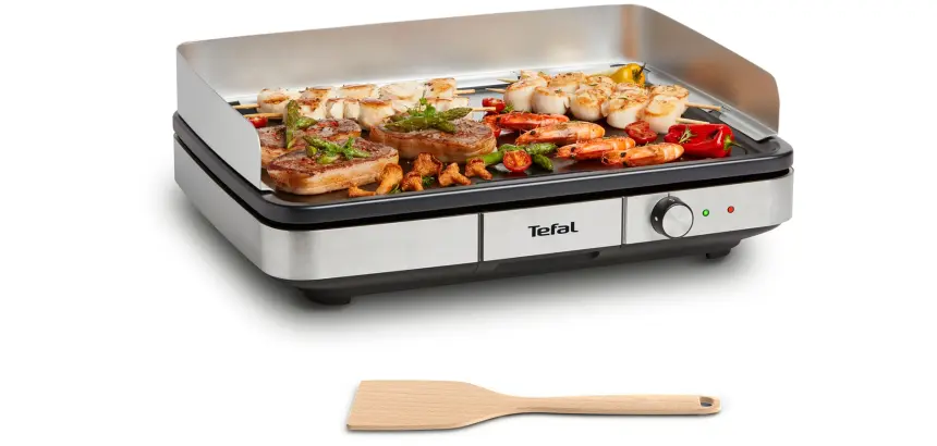 Plancha Tefal MAXI PLANCHA électrique XXL 12 Personnes Intérieur & Extérieur CB690D12