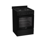 Cuisinière mixte Indesit I6M5PCB Noir