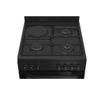 Cuisinière mixte Indesit I6M5PCB Noir