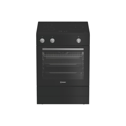 Cuisinière induction Indesit I6I5PCB3 noir