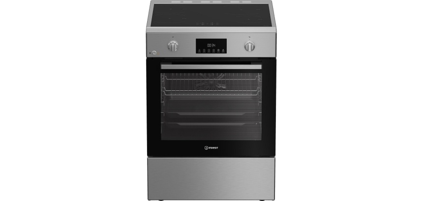 Cuisinière induction Indesit I6I8LCSX Inox