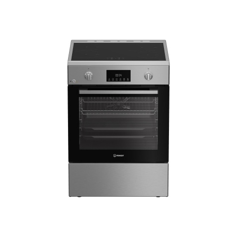 Cuisinière induction Indesit I6I8LCSX Inox