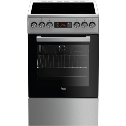 Cuisinière vitrocéramique Beko FSM57300GX Acier