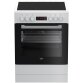 Cuisinière vitrocéramique Beko FSE67300WCS