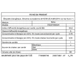 Cuisinière vitrocéramique Beko FSS57000GW