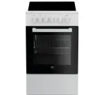 Cuisinière vitrocéramique Beko FSS57000GW