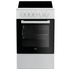 Cuisinière vitrocéramique Beko FSS57000GW