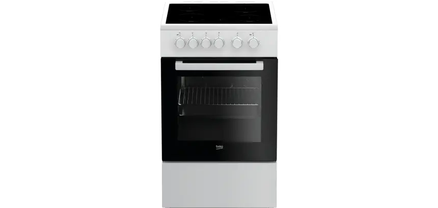 Cuisinière vitrocéramique Beko FSS57000GW