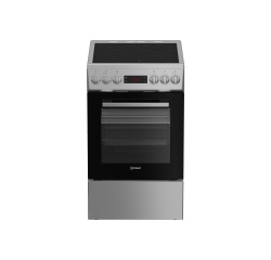 Cuisinière vitrocéramique Indesit I5V5LCS Silver