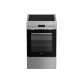Cuisinière vitrocéramique Indesit I5V5LCS Silver