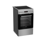 Cuisinière vitrocéramique Indesit I5V5LCS Silver