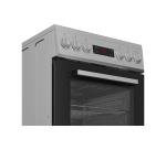 Cuisinière vitrocéramique Indesit I5V5LCS Silver