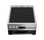 Cuisinière vitrocéramique Indesit I5V5LCS Silver