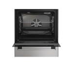 Cuisinière vitrocéramique Indesit I6V5LCX inox