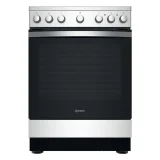 Cuisinière vitrocéramique Indesit IS67V5PCX/E