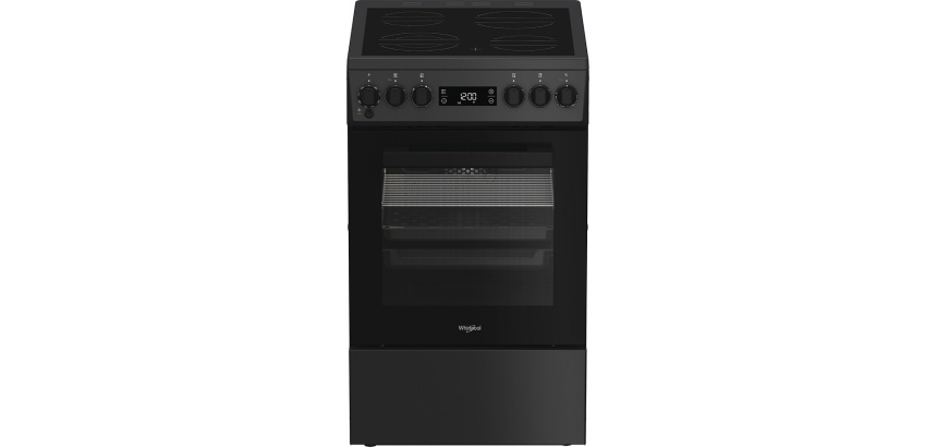 Cuisinière vitrocéramique Whirlpool W5V8LCSA noir