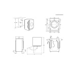 Lave-linge hublot Aeg LFR8W8140BI