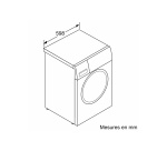 Lave-linge hublot Bosch WGE02409FR