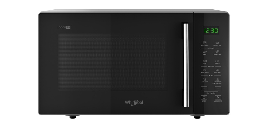 Micro-ondes mono-fonction Whirlpool MWP252SB vapeur