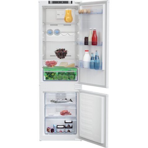 Réfrigérateur congélateur en bas Beko BCNA275E41SN - Encastrable 178 cm