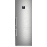 Réfrigérateur congélateur en bas Liebherr Combine BluPerformance, classe A, DuoCooling, 2 tiroirs BioFresh (conservation 3x plus longue), congelateur NoFrost, grande capacite (473L), ecran tactile couleur, congelateur convertible, connectivite avec SmartDeviceBox, fnitions Inox anti-traces