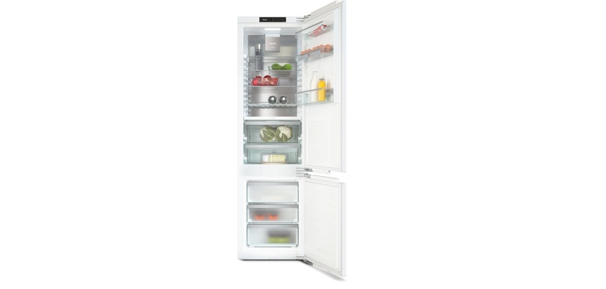 Réfrigérateur congélateur en bas Miele KFN7844C encastrable 194 cm