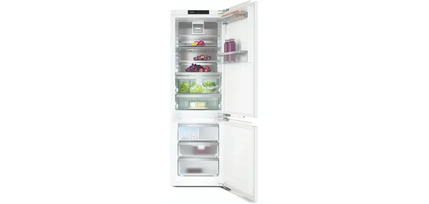Réfrigérateur congélateur en bas Miele KFN 7795 C - ENCASTRABLE 177 CM