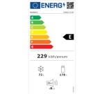 Réfrigérateur congélateur en bas Rosieres RNBQT3518E ENCASTRABLE 178 CM
