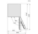 Réfrigérateur 1 porte Miele Refrigerateur posable