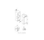 Réfrigérateur 1 porte Rosieres RSLP 122/N - ENCASTRABLE 122CM
