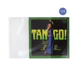 Accessoire platine vinyle Enova Hifi Lot de 25 pochettes haute qualite pour disques vinyle 33 tours PEV 25 HC 33T