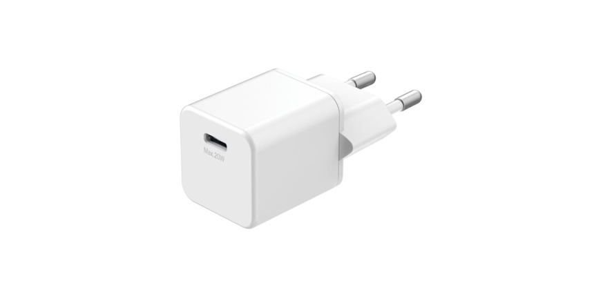 Chargeur pour téléphone mobile Wefix Chargeur secteur 20W USB-C Blanc