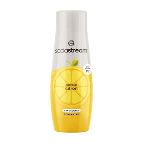 Sirop et concentré Sodastream Concentre Saveur CITRON SANS SUCRES 440ml