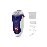 Epilateur électrique Calor Silence Soft Fonction Vision EP5624C0 BLANC/BLEU