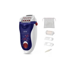 Epilateur électrique Calor Silence Soft Fonction Vision EP5624C0 BLANC/BLEU