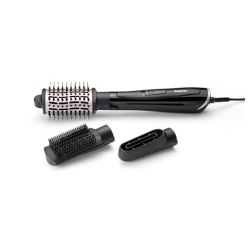 Brosse coiffante Babyliss BaByliss - AS128E - Brosse soufflante NOIR-ROSE