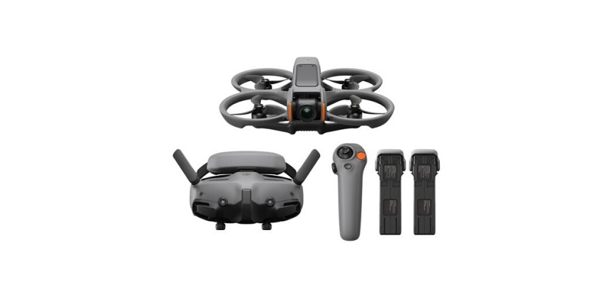 Drone Dji Avata 2 Fly More Combo trois Batteries