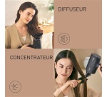 Sèche-cheveux Panasonic EH-NA0J-PACK NOIR ARGENT