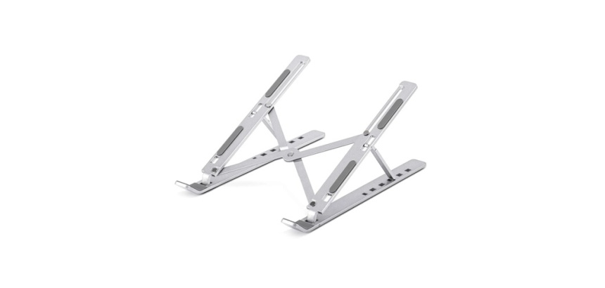 Support pour ordinateur Accsup Support pliable en aluminium pour PC portable