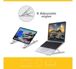 Support pour ordinateur Accsup Support pliable en aluminium pour PC portable