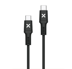 Câble téléphone portable Wefix Cable USB-C vers USB-C 60W 2m Noir