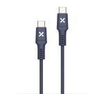 Câble téléphone portable Wefix Cable USB-C vers USB-C 60W 1m Bleu