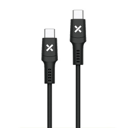 Câble téléphone portable Wefix Cable USB-C vers USB-C 60W 1m Noir