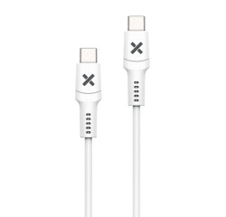 Câble téléphone portable Wefix Cable USB-C vers USB-C 60W 2m Blanc