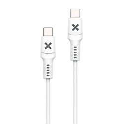 Câble téléphone portable Wefix Cable USB-C vers USB-C 60W 2m Blanc