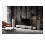 Enceinte colonne Elipson Horus 11F Bois Clair - Beige vendue a l''unite