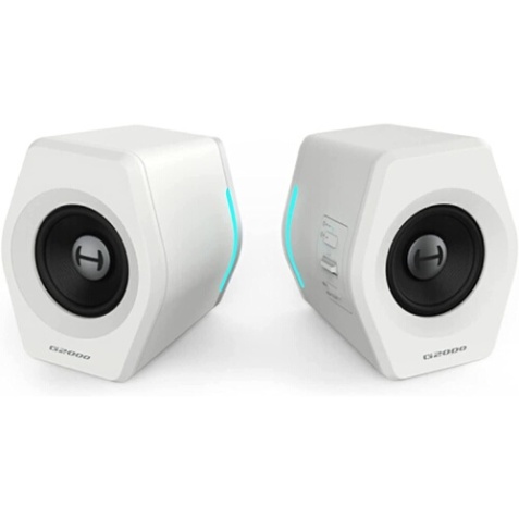 Enceinte PC Hecate Paire d'Enceintes Gaming HECATE G2000 Bluetooth 32W. Blanc