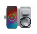 Chargeur pour téléphone mobile Xtorm Chargeur de voyage sans fil pliable 3en1 magsafe