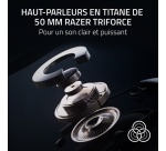 Casque PC Razer sans fil ultra léger BlackShark V2 HyperSpeed - Blanc