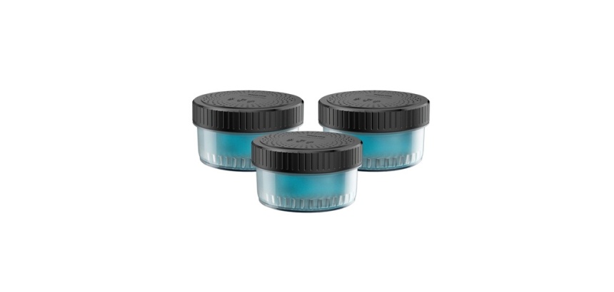 Accessoire rasage Philips Quickclean CC13/50 Lot de 3 cartouches de nettoyage